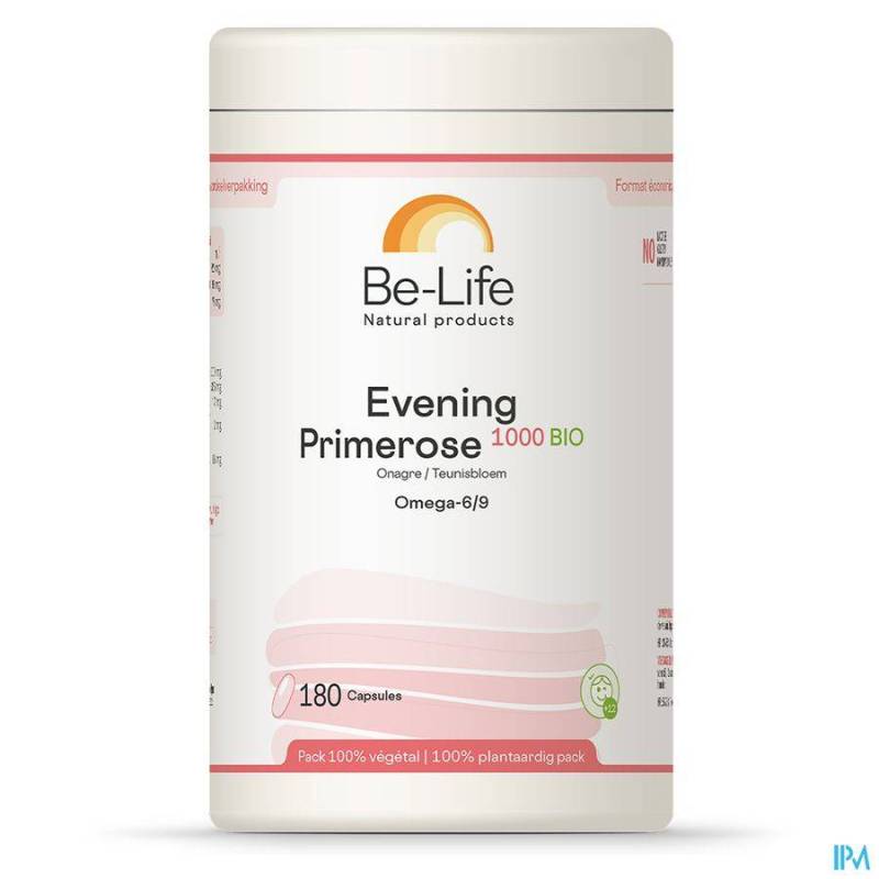 EVENING PRIMROSE 1000 BE LIFE BIO CAPS 180