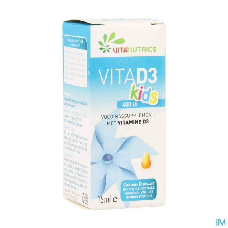 VITA D3 400UI KIDS VITANUTRICS GUTT 15ML