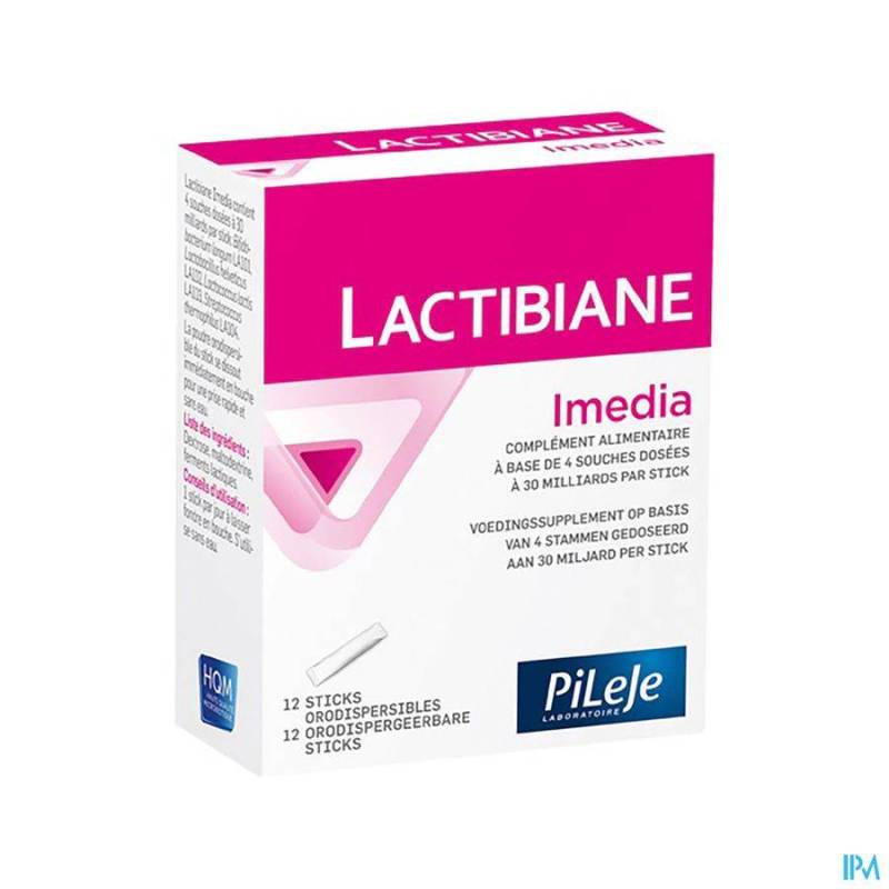 LACTIBIANE IMEDIA STICKS 12