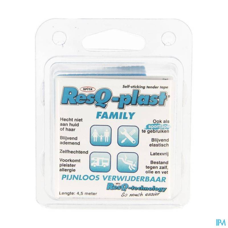 RESQ-PLAST FAMILY 4,5MX50MM TURQUOISE 1