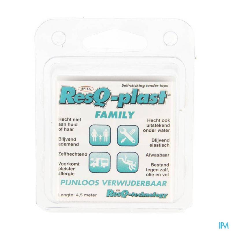 RESQ-PLAST FAMILY 4,5MX50MM BLANC 1