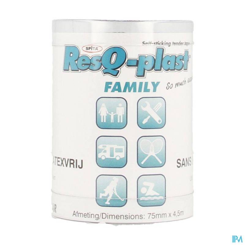 RESQ-PLAST FAMILY 4,5MX75MM BLEU 1