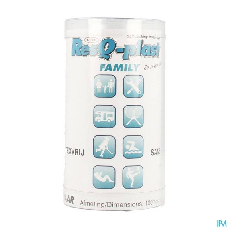 RESQ-PLAST FAMILY 4,5MX100MM BLEU 1