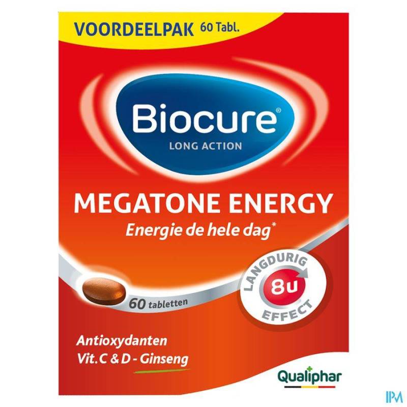 BIOCURE MEGATONE ENERGY BOOST LA COMP 60