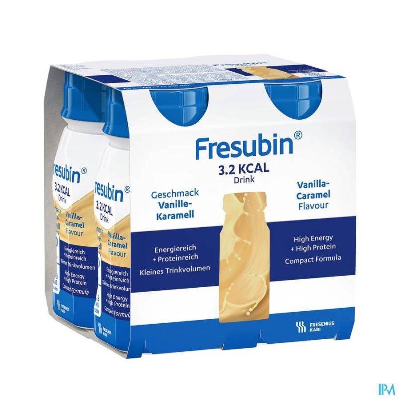 Fresubin 3,2kcal Drink Vanil.-caram. Easyb.4x125ml