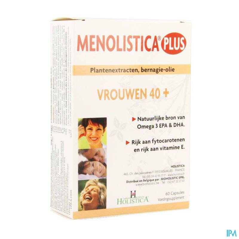 MENOLISTICA PLUS CAPS 60 HOLISTICA