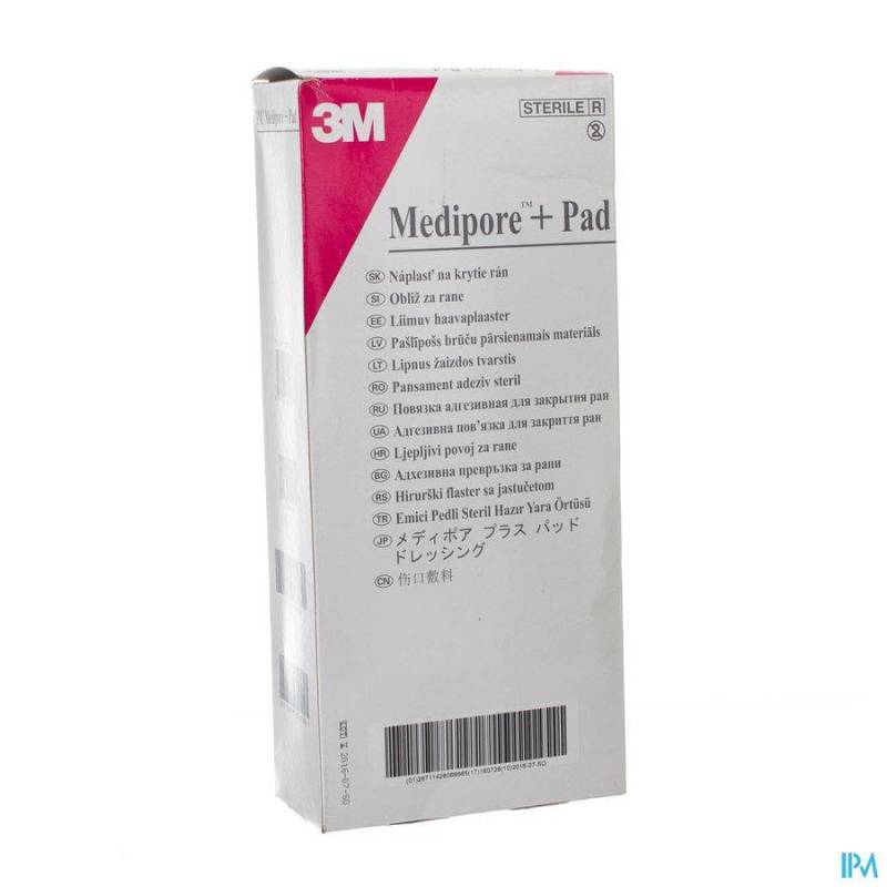 Medipore + Pad 3m 10x25,0cm 25 3571e