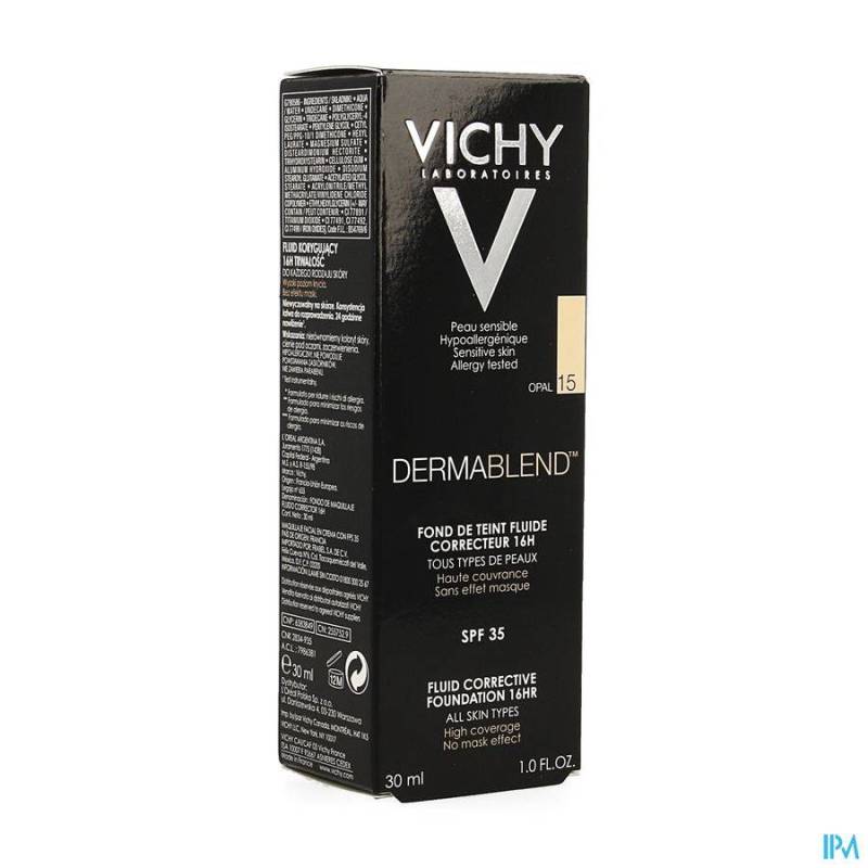 VICHY FDT DERMABLEND FLUIDE 15 OPAL 30ML