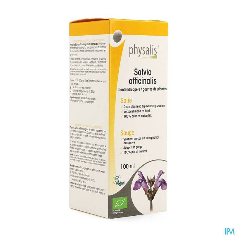 PHYSALIS EPF SALVIA OFFICINALIS BIO 100ML