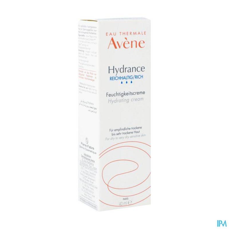 Avène Hydrance Rijke Hydraterende Crème 40ml
