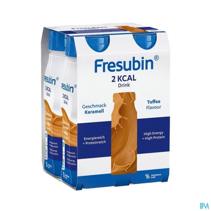 FRESUBIN 2KCAL DRINK CARAMEL EASYBOTTLE 4X200ML