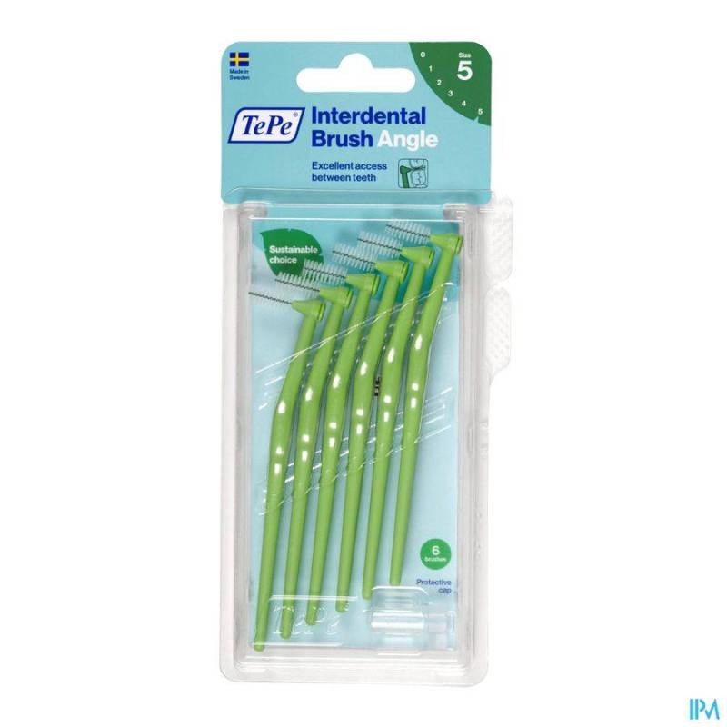TEPE ANGLE INTERDENTAL RAGERS GREEN 0,8MM 6 154660