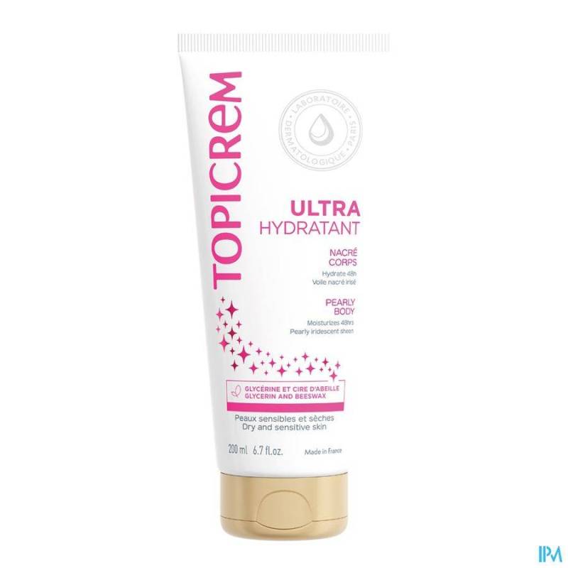 TOPICREM ULTRA-HYDRATANT NACRE COPRS TUBE 200ML