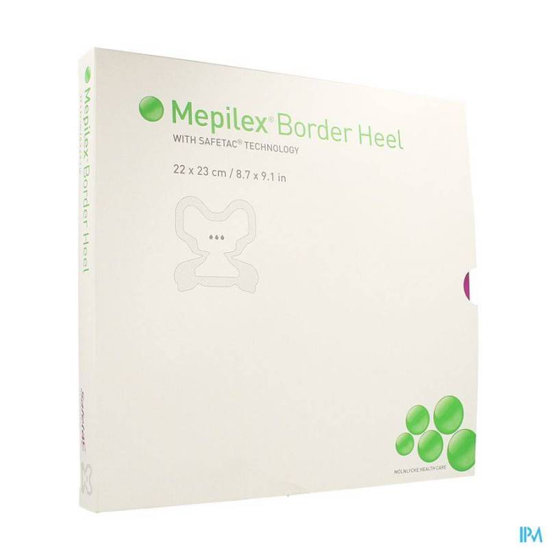 MEPILEX BORDER HEEL 22,0X23,0 6 282750