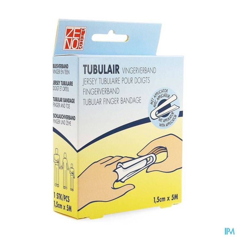 TUBEGAUZ 1,5CMX5M + APPLICATOR PLASTIC ZENO