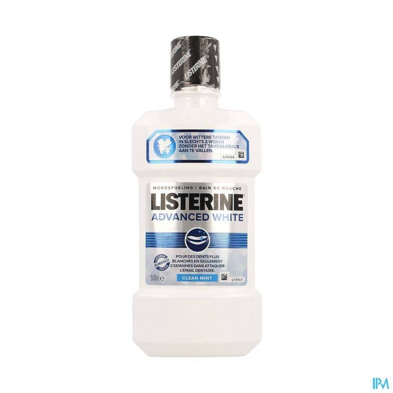 LISTERINE ADVANCED WHITE EAU BUCCALE 500ML