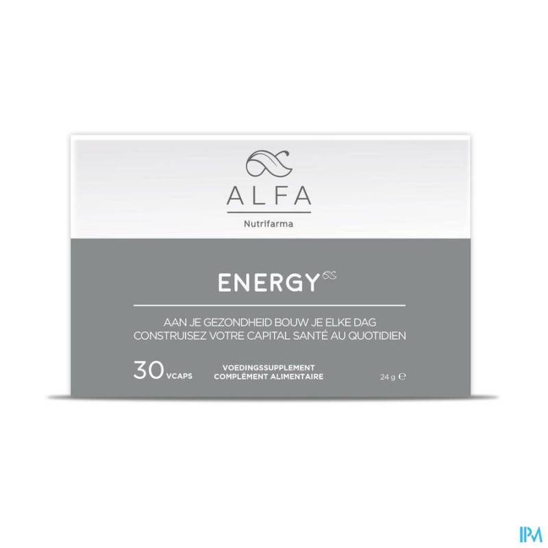 Alfa Energy Vegetarian Capsules  30