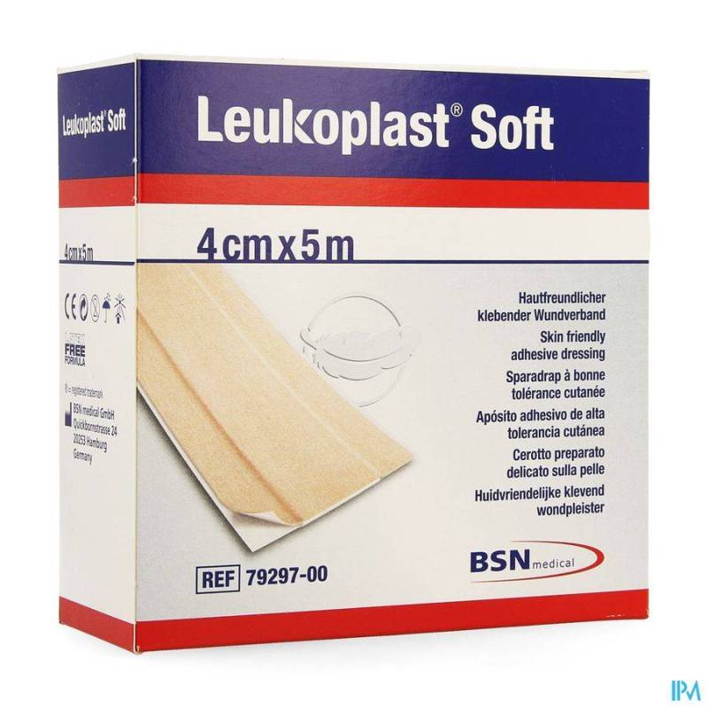 LEUKOPLAST SOFT 5MX4CM 1