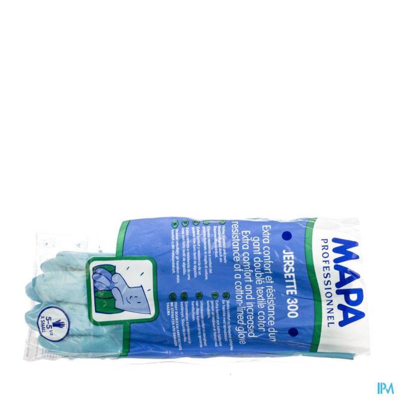 WOLF HANDSCHOEN MAPA JERSETTE BLAUW 5,5 1PAAR