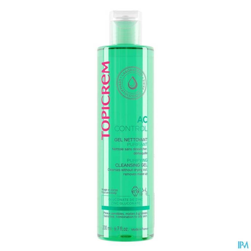 TOPICREM AC REINIGINGSGEL ZUIVEREND TUBE 200ML