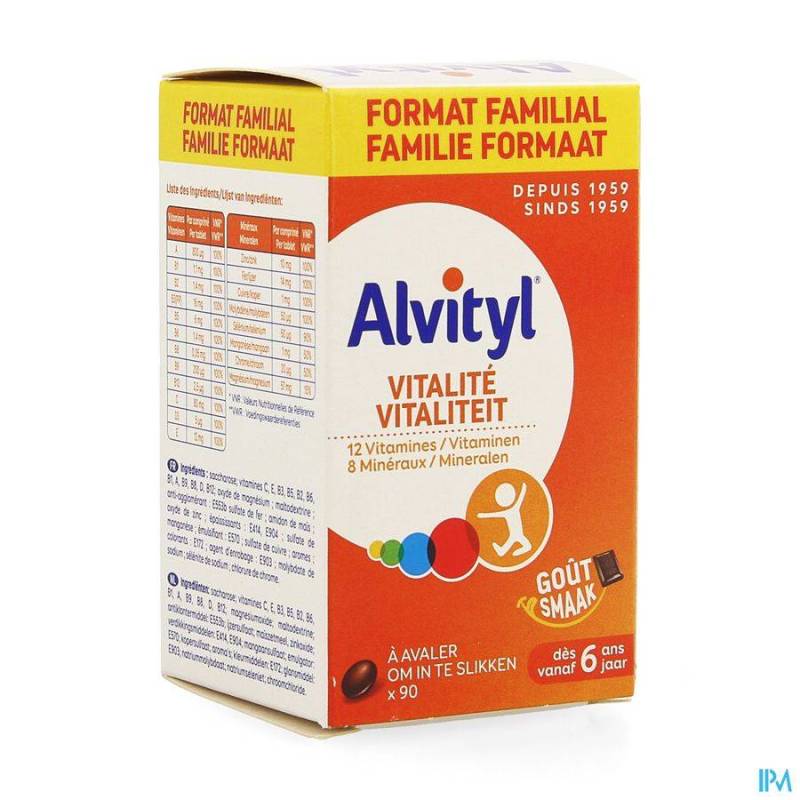 ALVITYL VITALITEIT TABL 90