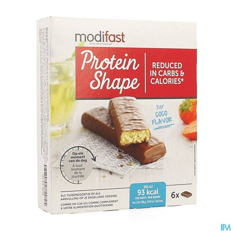 MODIFAST PROTEIN SHAPE REPEN MELKCHOCO KOKOS 6X27G