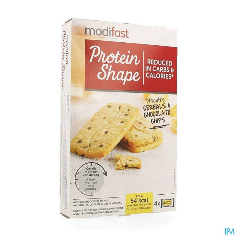 MODIFAST PROTEIN SHAPE KOEK GRANEN CHOCO.STUK 200G