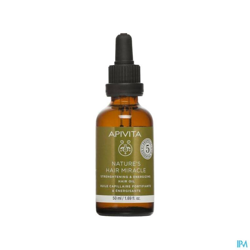 APIVITA HUILE CHEVEUX RAFFERM. ENERGIS. 50ML