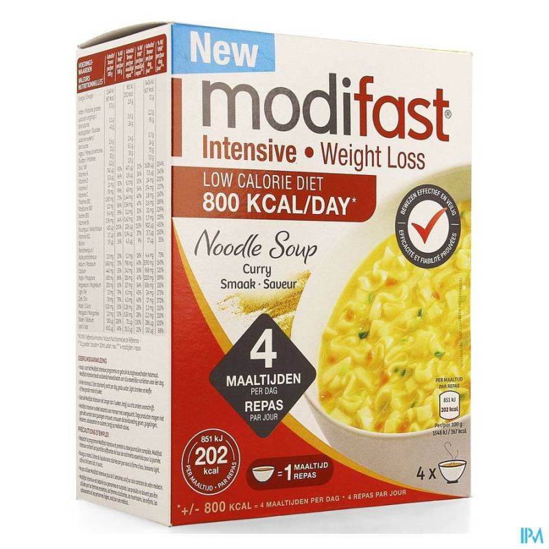 MODIFAST INTENSIVE NOODLE SOUP CURRY 220G