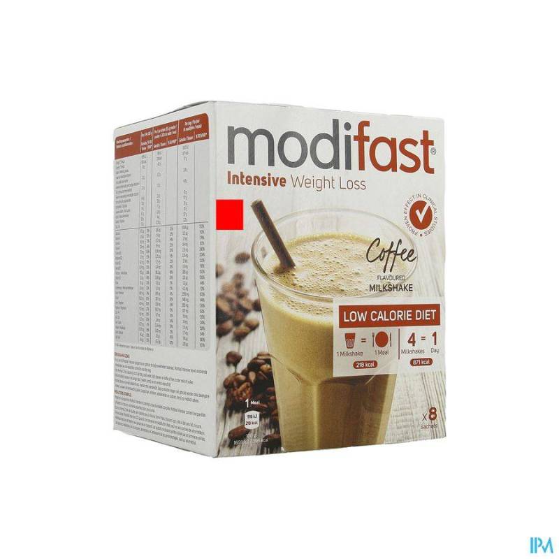 MODIFAST INTENSIVE MILKSHAKE KOFFIE 440G