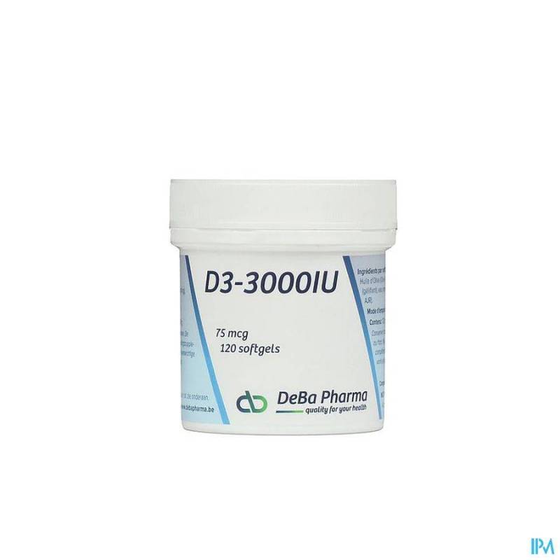 D3 3000 IU CAPS 120