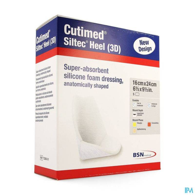 CUTIMED SILTEC PLUS HEEL 3D 7328601 5 ST