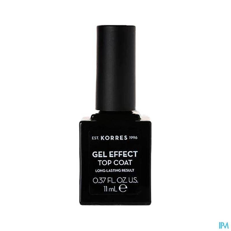KORRES KM GEL EFFECT TOP COAT 11ML