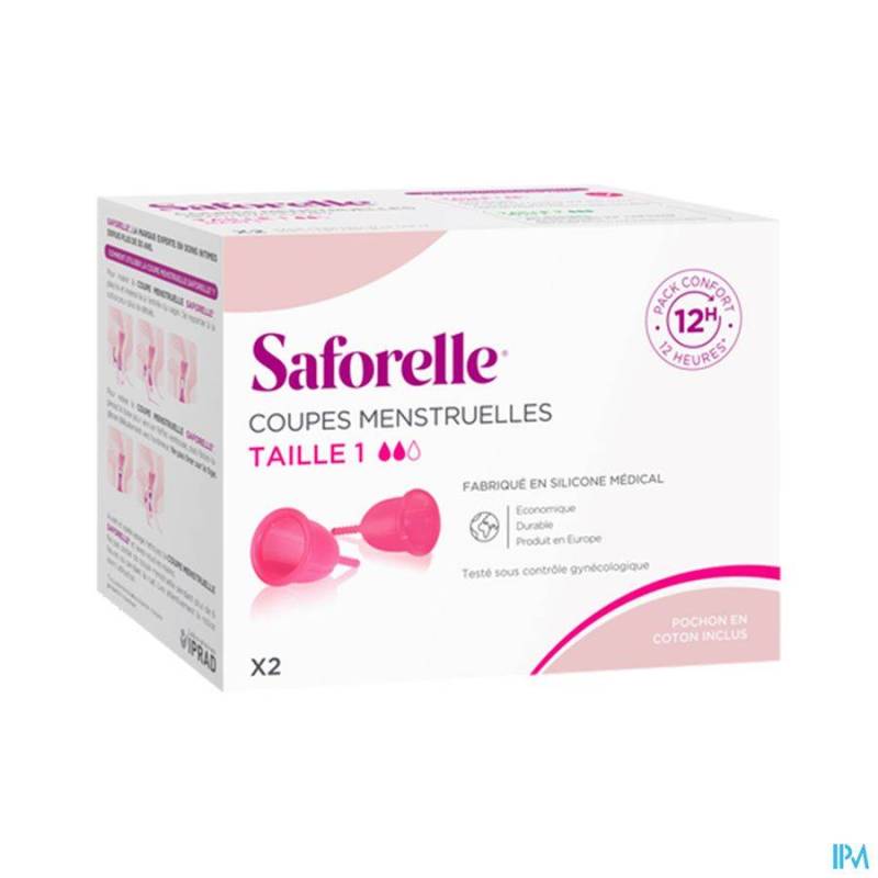 SAFORELLE CUP PROTECT COUPES MENSTRUELLES T1 2