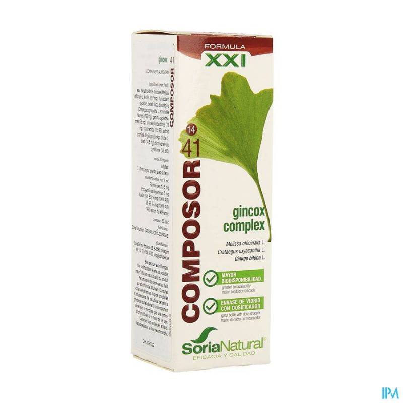 SORIA COMPOSOR N41 GINCOX XXI 50ML