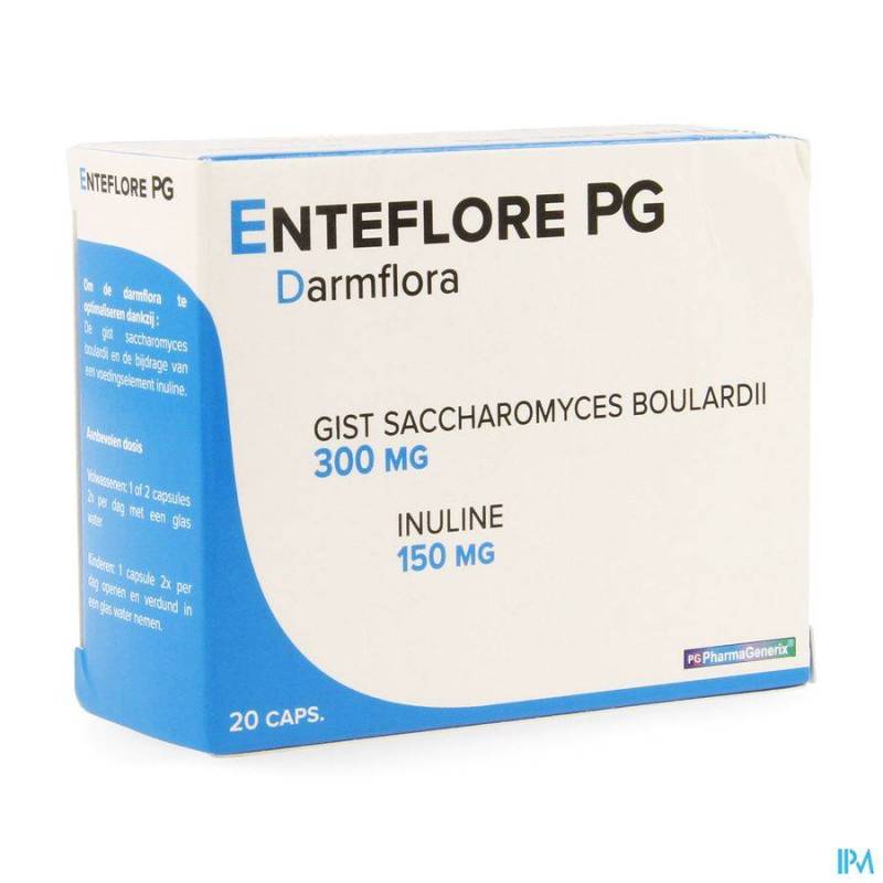 ENTEFLORE PG PHARMAGENERIX CAPS 20