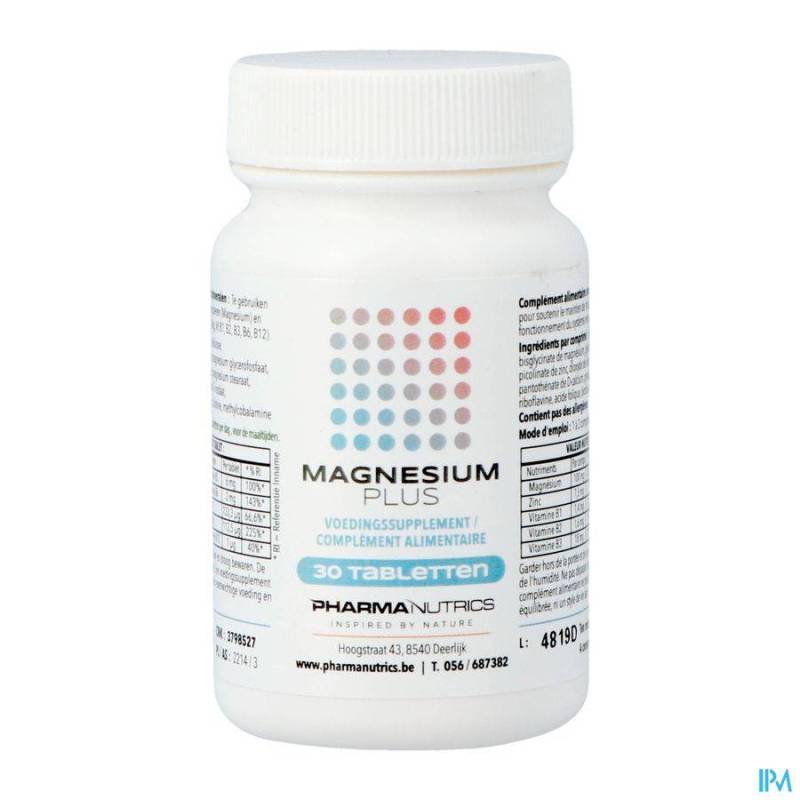 MAGNESIUM PLUS COMP 30 PHARMANUTRICS