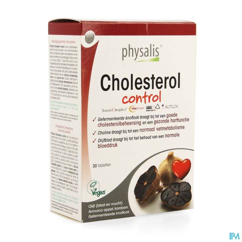PHYSALIS CHOLESTEROL CONTROL BLISTER COMP 30