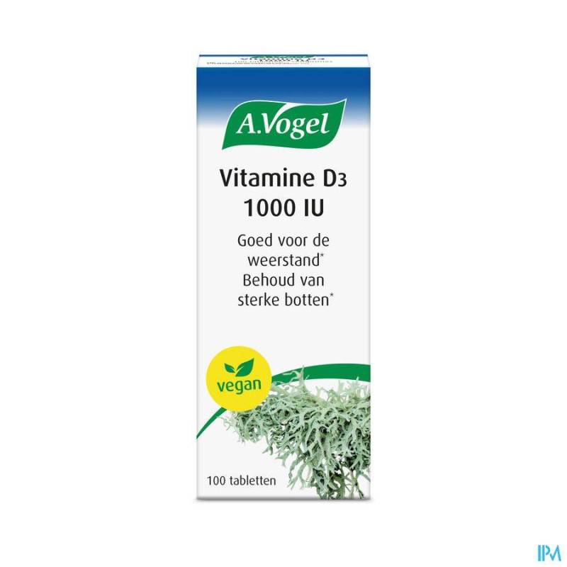 VOGEL VITAMINE D3 1000 COMP 100