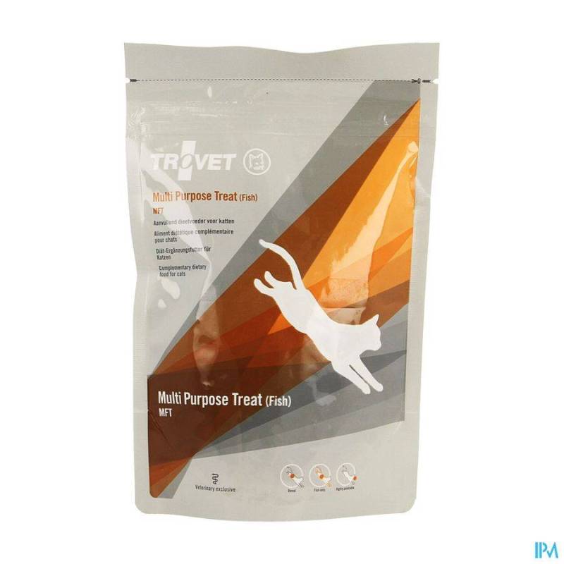 TROVET MFT MULTI PURPOSE TREAT KAT FISH ZAKJE 75G