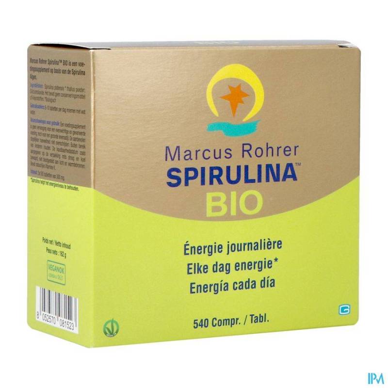 MARCUS ROHRER SPIRULINA COMP 3X180 BIO