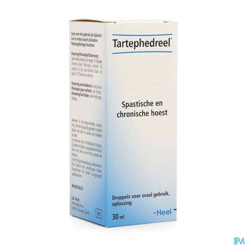 TARTEPHEDREEL GUTT 30ML HEEL