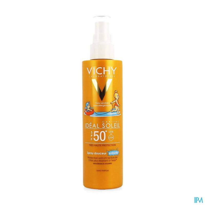 Vichy Idéal Soleil Zachte Spray Voor Kinderen SPF50+ 200ml