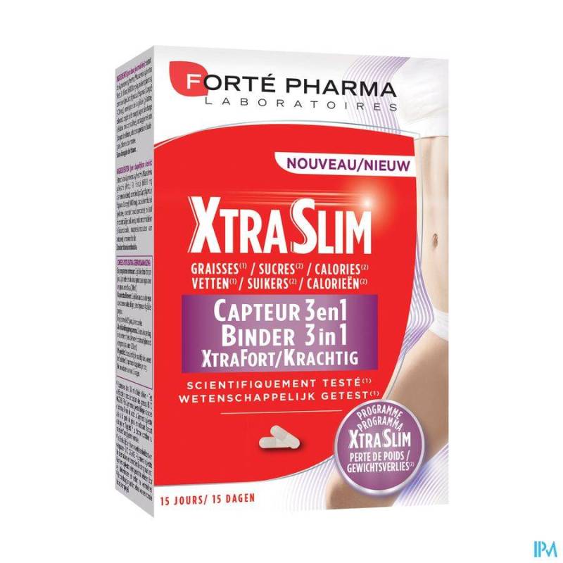 Forté Pharma XtraSlim Binder 3in1 60 Capsules