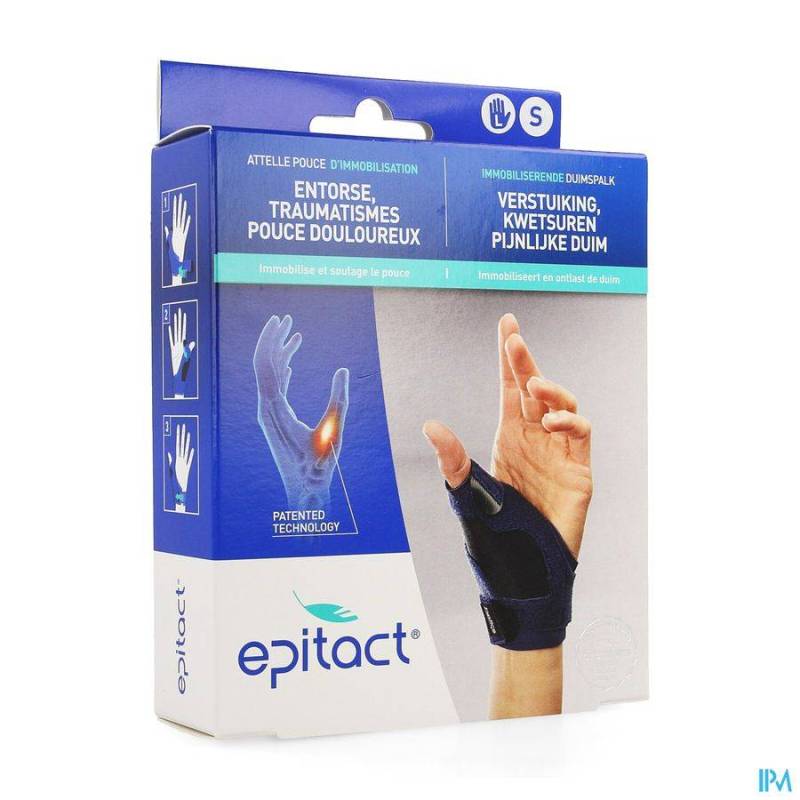 EPITACT ATTELLE POUCE IMMOBILISATION GAUCHE S