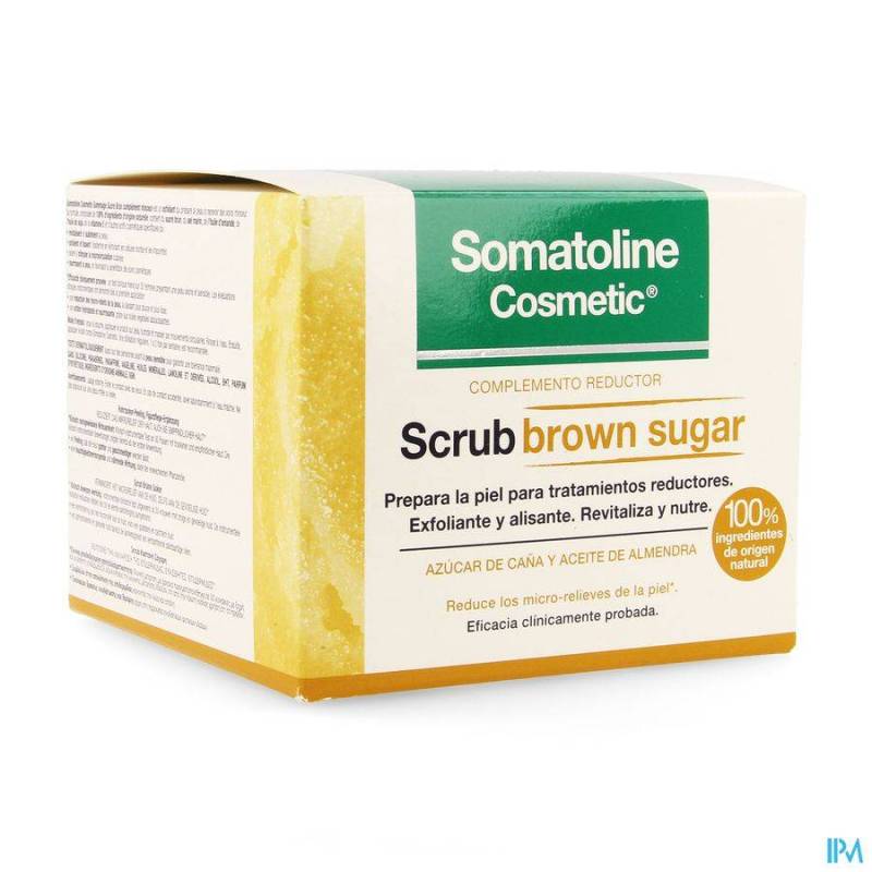 SOMATOLINE COSM. EXFOLIER.SCRUB BRUINE SUIKER 350G
