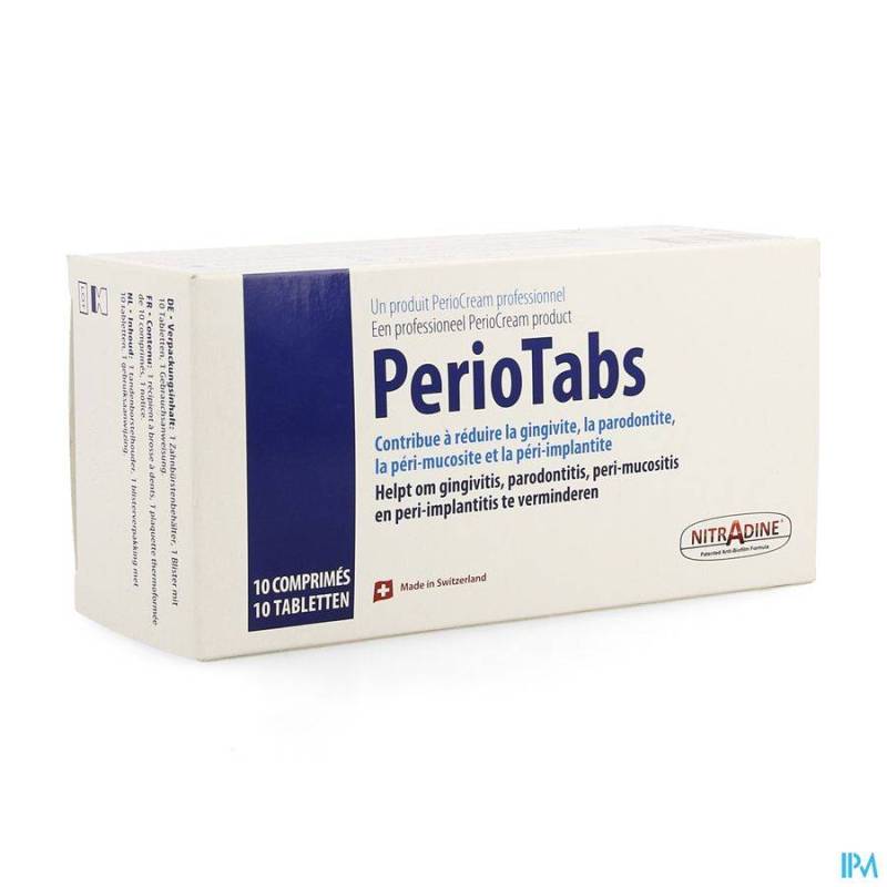 BONYPLUS PERIOTABS 10 + CONTAINER