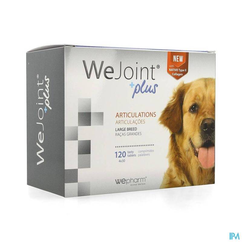WEJOINT PLUS LARGE BREED TABL 4X30