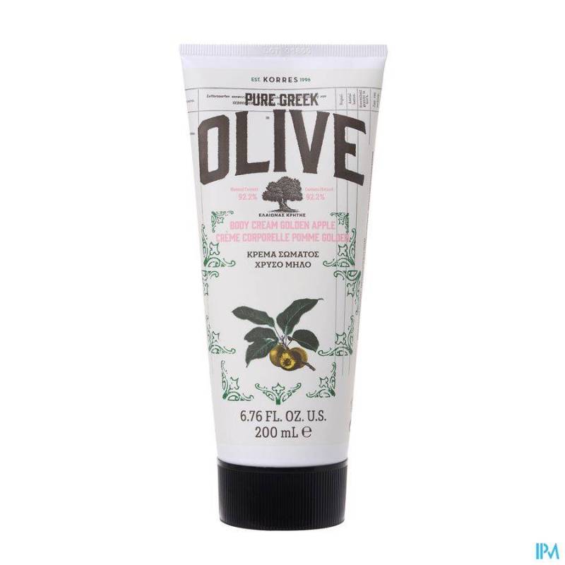 KORRES KB OLIJF en GOLDEN APPEL DOUCHEGEL 250ML