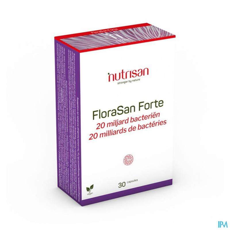 FLORASAN FORTE V-CAPS 30 NUTRISAN